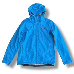 Patagonia Torrentshell 3L Rain Jacket Men’s Medium Blue Waterproof Hooded Shell